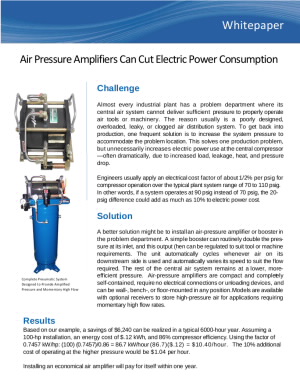 air-pressure-amplifiers-can-cut-electric-power-consumption