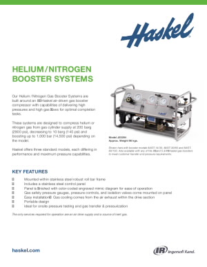 helium-nitrogen-booster-systems