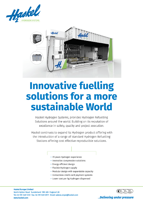 Haskel Hydrogen Fueling Solutions